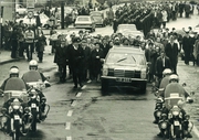 The funeral of Garda Clerkin