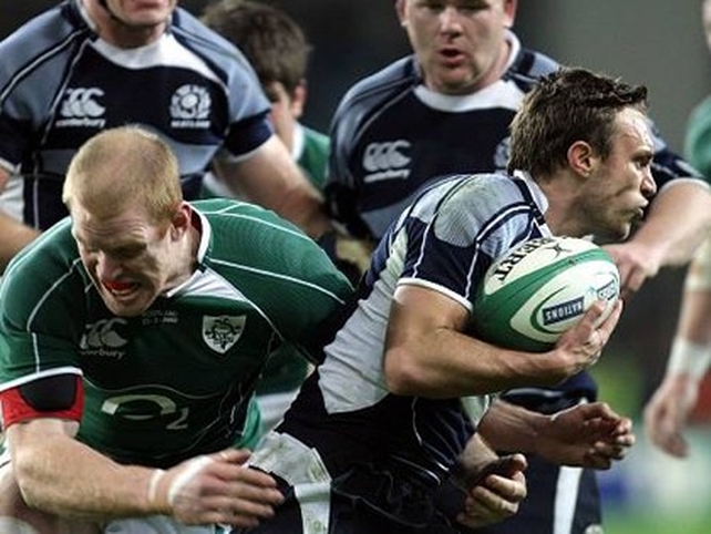 Mike Blair - key to Scotland's attacking close to the ruck