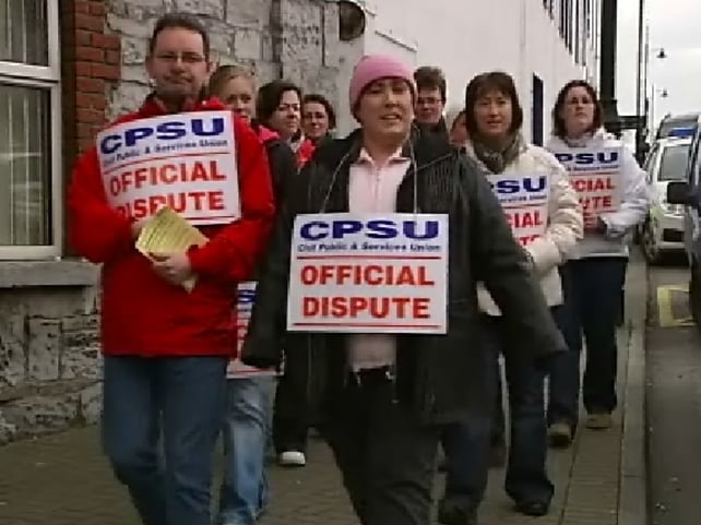 CPSU - Strike held last February CPSU - Strike held last February