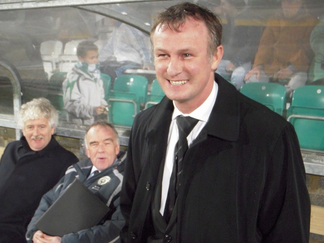 Michael O'Neill's side secured a point at home to Sligo Rovers