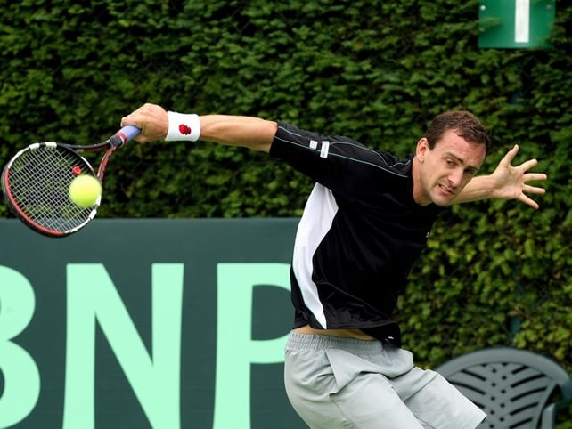Conor Niland will face Mardy Fish in the first round of the US Men's Clay Court Championships