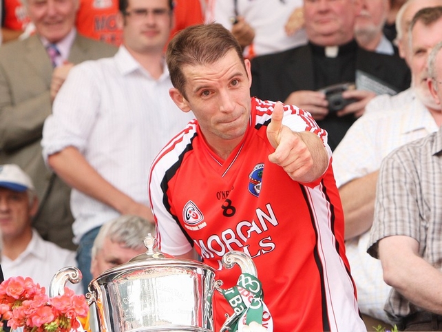 Paul McGrane celebrates his seventh Ulster title