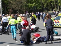 Four killed as car ploughs into Dutch parade Four killed as car ploughs into Dutch parade