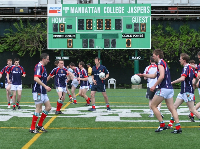 The New York team were not content to just make up the numbers