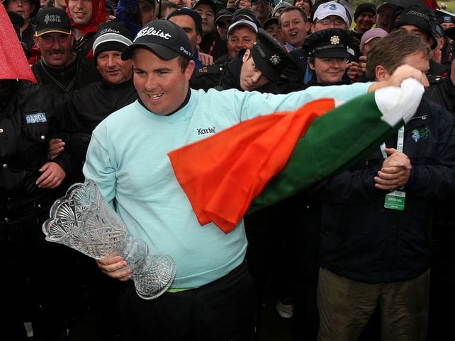 Shane Lowry is considering turning pro after his Irish Open success