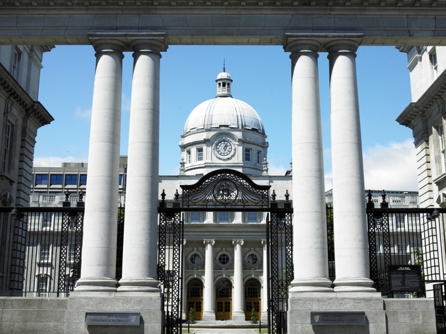 Leinster House - Anti-NAMA march to end at Govt Buildings Leinster House - Anti-NAMA march to end at Govt Buildings