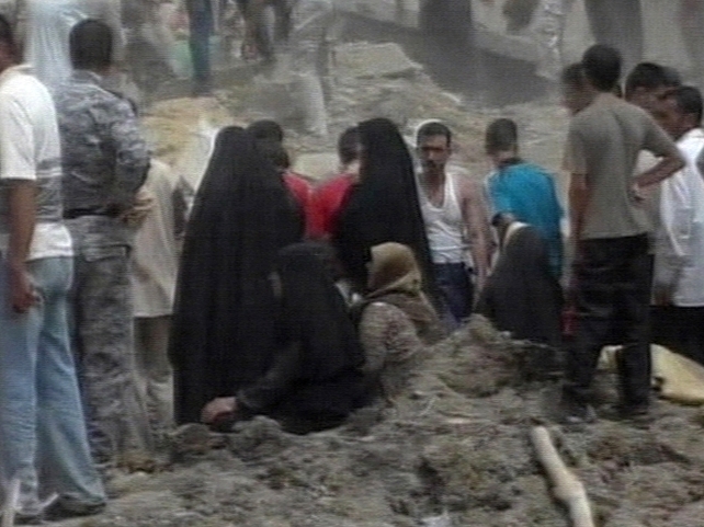 Kirkuk - Victims leaving a mosque Kirkuk - Victims leaving a mosque