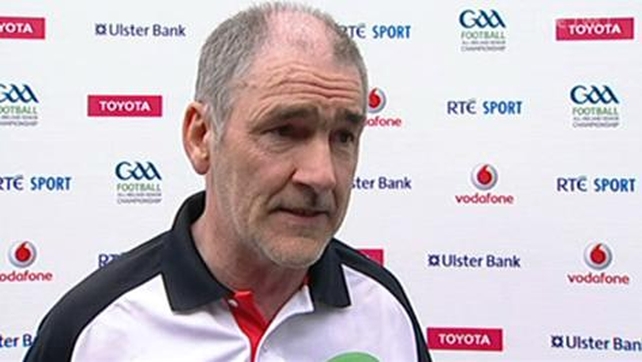 Tyrone boss Mickey Harte