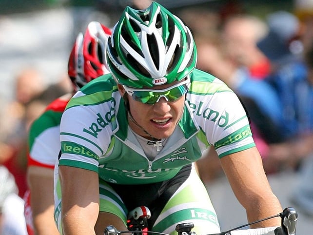 Nicolas Roche placed ninth in the first stage of the Volta a Catalunya