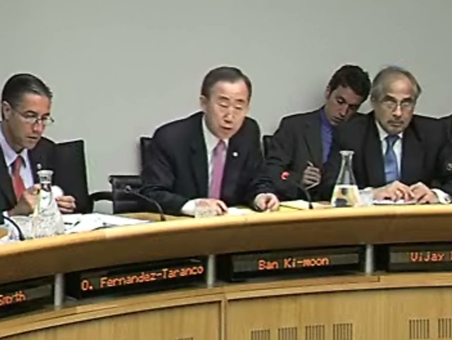 Ban Ki-moon - Attending Oireachtas Committee Ban Ki-moon - Attending Oireachtas Committee