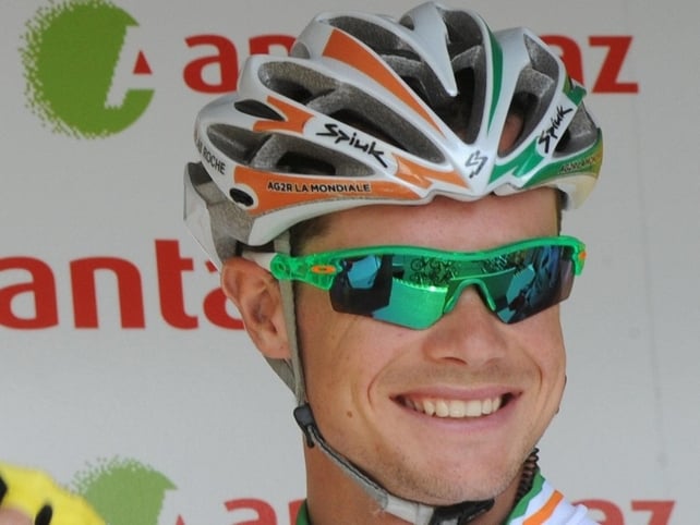 Nicolas Roche retained his ninth place overall in the Volta a Catalunya
