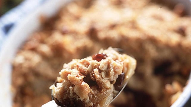 Apple and Cranberry Crumble Apple and Cranberry Crumble