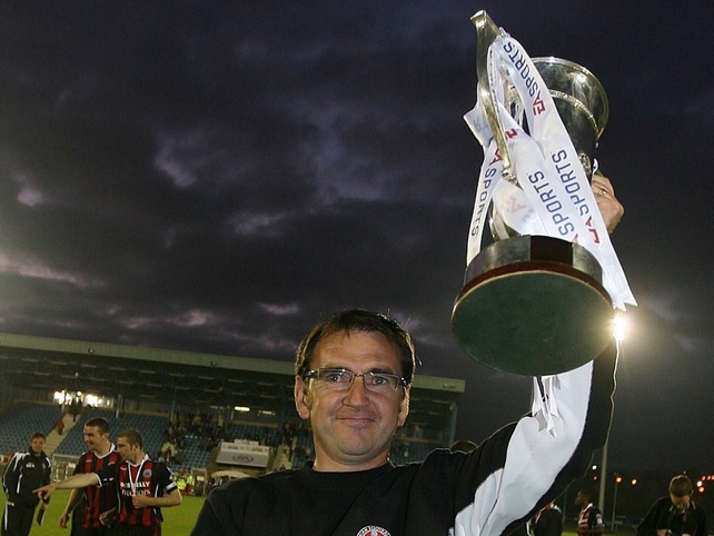 Bohs manager Pat Fenlon knows another double is on the cards this season