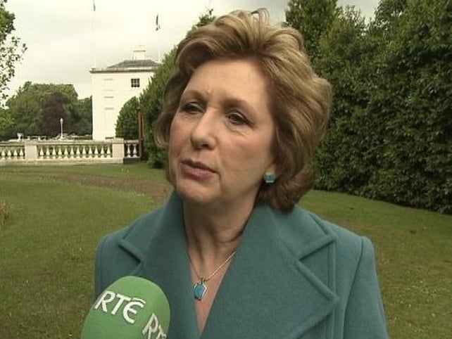 Mary McAleese - Attending conference in Malahide Mary McAleese - Attending conference in Malahide
