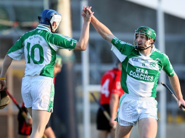 Ballyhale Shamrocks stars TJ Reid (on left) and Henry Shefflin