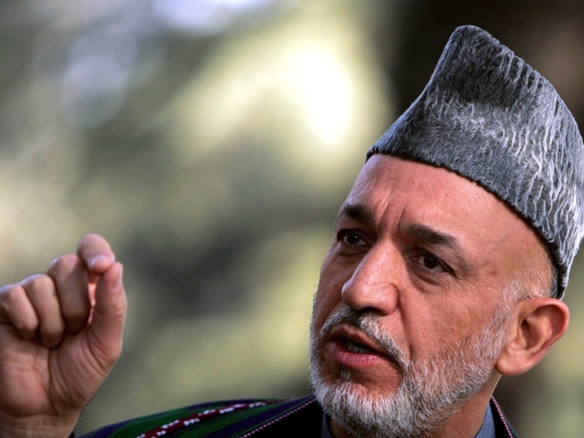 Hamid Karzai - Wants peace council Hamid Karzai - Wants peace council