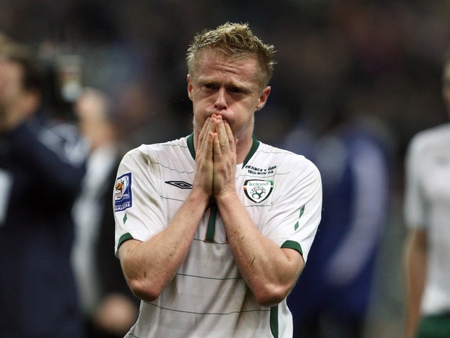 Damien Duff after the match
