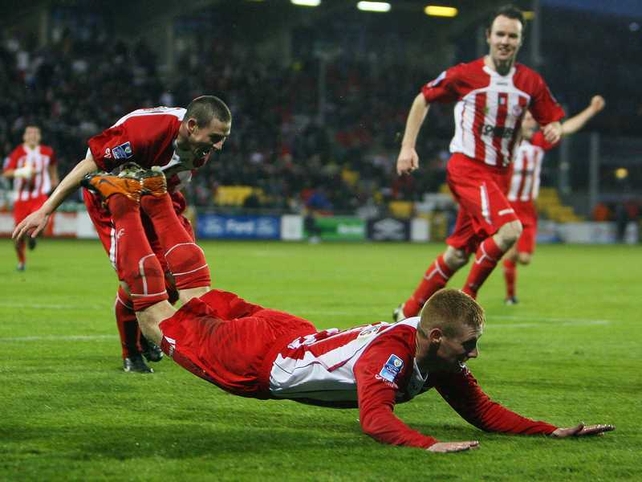 Eoin Doyle's strike earned Sligo their first league win of the season