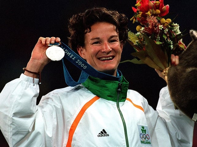 Sonia O'Sullivan won silver at the Sydney Olympics in 2000