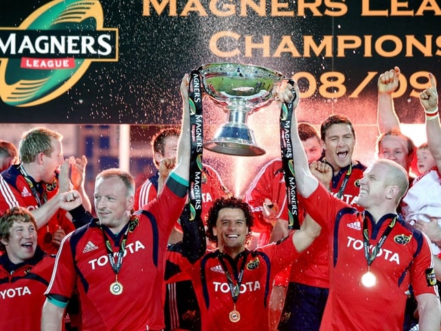 Munster are the most recent Irish Magners League winners, taking the title in 2009