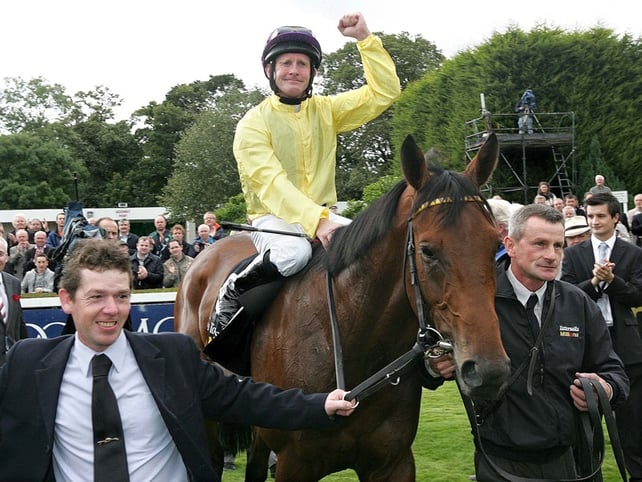 Sea The Stars and Mick Kinane were recognised for their outstanding contributions to Irish racing at the Irish Horse Racing Awards