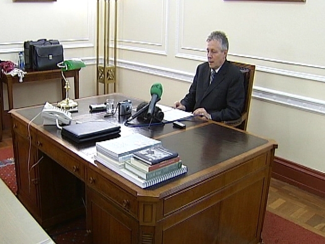 Peter Robinson - Temporarily stepped down as First Minister Peter Robinson - Temporarily stepped down as First Minister
