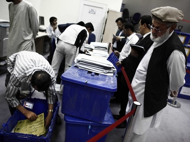 Afghanistan - Fraud allegations during presidential election Afghanistan - Fraud allegations during presidential election