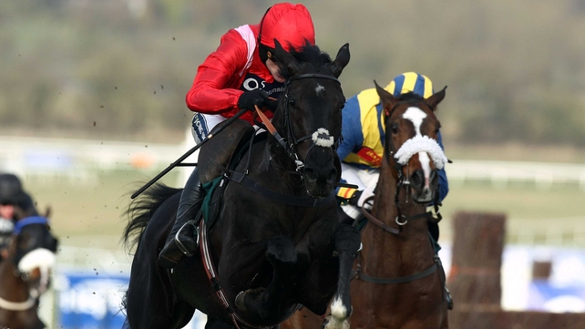 Sanctuaire - showed the benefit of a breathing operation when winning the Scottish Champion Hurdle