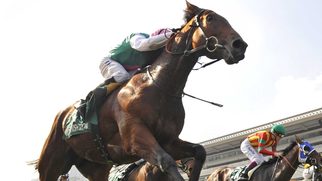 Maxime Guyon rode a superb race on French raider Byword