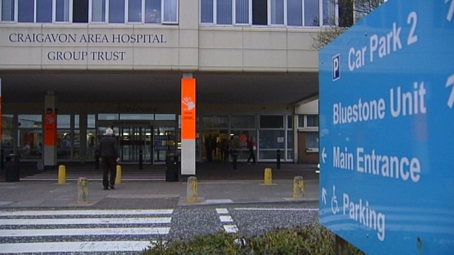 The boy was taken to Craigavon Area Hospital after collapsing at the farm yesterday The boy was taken to Craigavon Area Hospital after collapsing at the farm yesterday