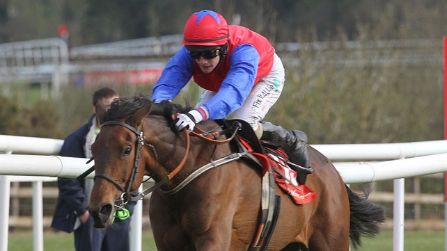 Wonder mare Quevega claimed a second consecutive victory in the Ladbrokes.com World Series Hurdle