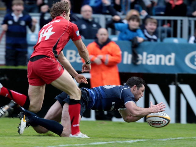Rob Kearney sealed the win for Leinster