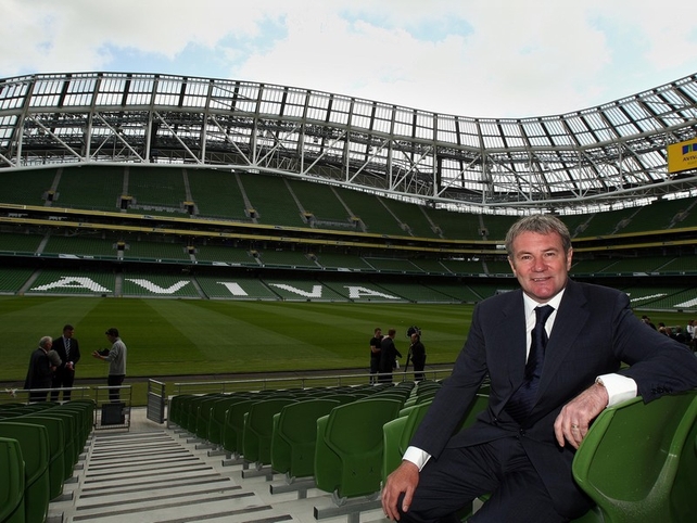 Ray Houghton said he'd give up his Euro '88 goal against England to play in the opening game... Hmmm, Ray. We don't really believe you!
