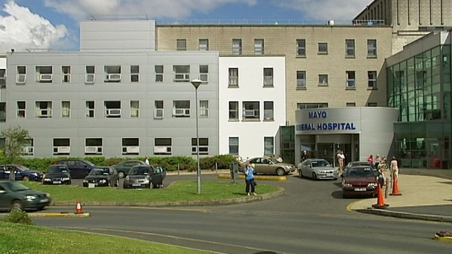 A post mortem was due to be carried out on the woman's body at Mayo General Hospital A post mortem was due to be carried out on the woman's body at Mayo General Hospital
