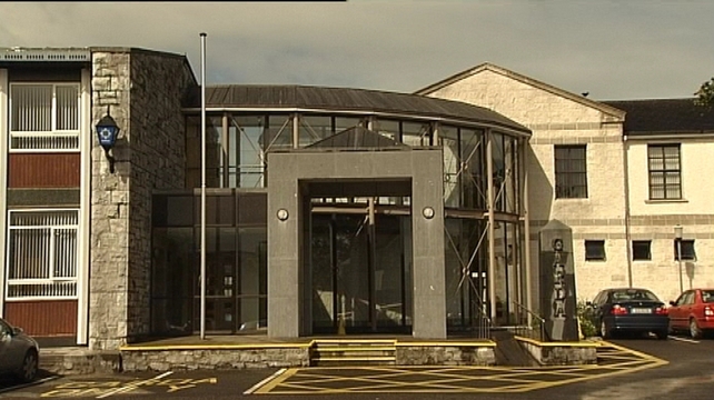 Man being detained at Roscommon Garda Station Man being detained at Roscommon Garda Station