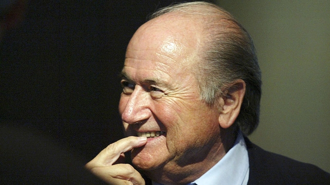 Sepp Blatter said his mission was not yet complete