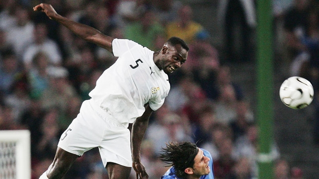 John Mensah was the hero and villain for Ghana