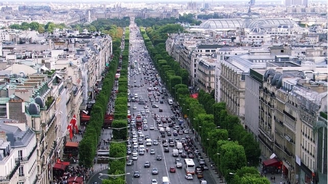 There was a sharp rise in the number of trips to France during the first quarter There was a sharp rise in the number of trips to France during the first quarter