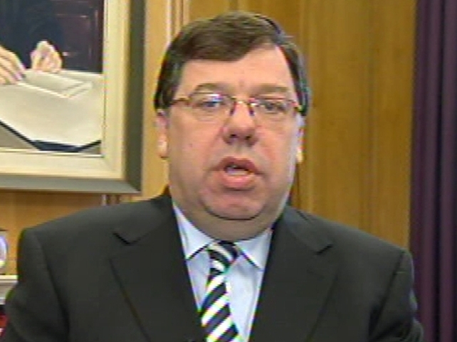 Brian Cowen - Speaking after banking reports published Brian Cowen - Speaking after banking reports published