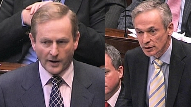 Kenny & Bruton - Fine Gael leader sacked his Deputy Leader Kenny & Bruton - Fine Gael leader sacked his Deputy Leader