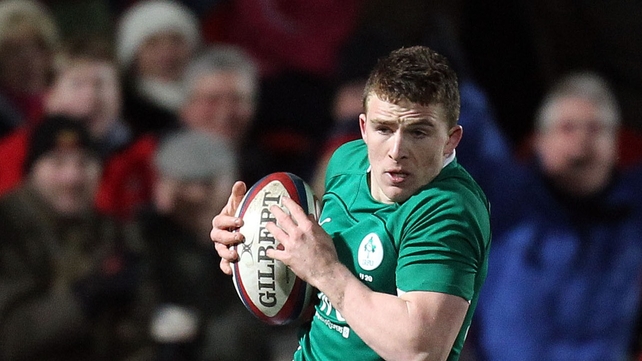 Andrew Conway - Currently representing Ireland at the Junior World Championship