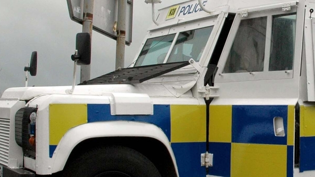 PSNI said two warnings were issued over the 'illegal procession' PSNI said two warnings were issued over the 'illegal procession'