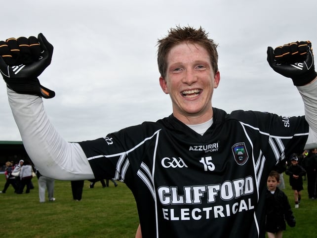 David Kelly celebrates Sligo's win