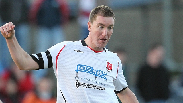 Liam Burns helped Dundalk into the third round