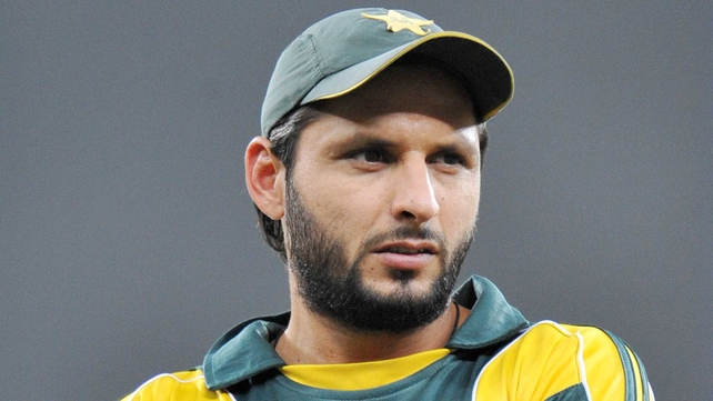 Pakistan's Shahid Afridi