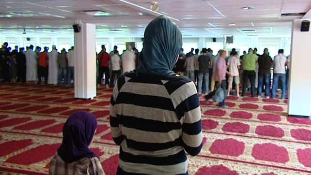 Worshippers were at Friday prayers (not pictured) when the attack occurred Worshippers were at Friday prayers (not pictured) when the attack occurred