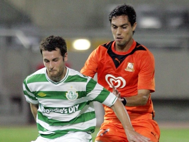Thomas Stewart scored one of the biggest goals of his career to put Rovers through