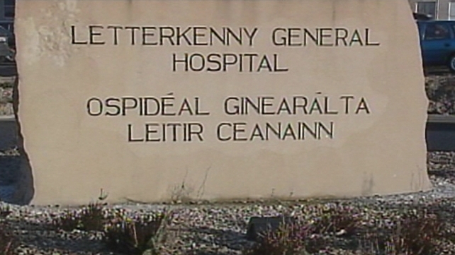 The man has been airlifted to Letterkenny General Hospital The man has been airlifted to Letterkenny General Hospital