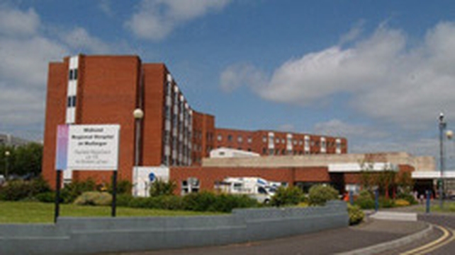 An elderly woman has been taken to the Midlands Regional Hospital in Mullingar for treatment An elderly woman has been taken to the Midlands Regional Hospital in Mullingar for treatment