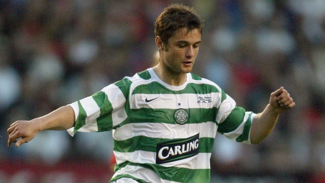 Shaun Maloney hit the second of Celtic's quartet of goals against St Mirren